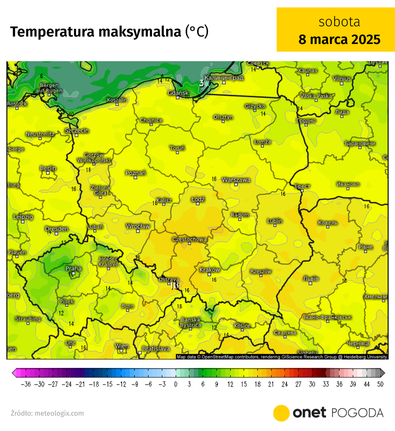 Druga połowa tygodnia może przynieść nawet 20 st. C