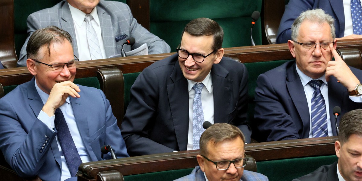 Premier Mateusz Morawiecki na polityczną emeryturę się nie wybiera.