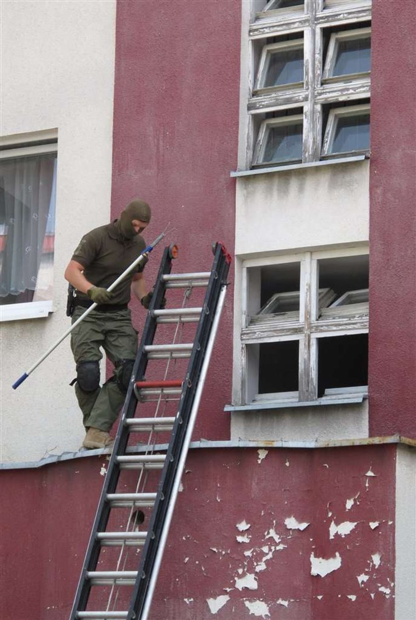 Wybuch w Krakowie! Eksplozja paczki na wycieraczce!