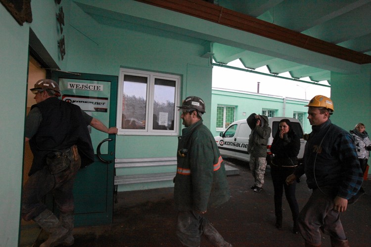 Akcja ratownicza w kopalni Rudna