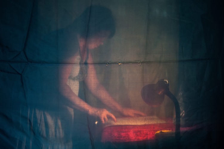 Głosowanie w mieście Dobropillia, w regionie donieckim na wschodzie Ukrainy