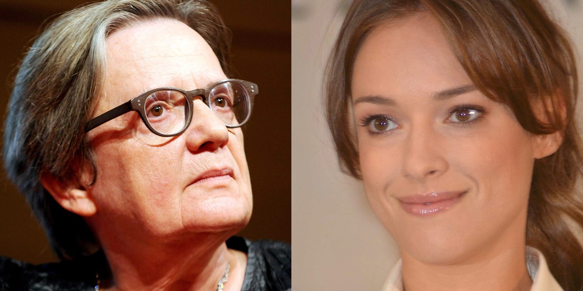 Agnieszka Holland i Alicja Bachleda Curuś.