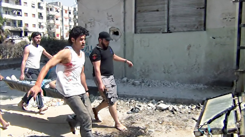 "Powrót do Homs" - kadr z filmu