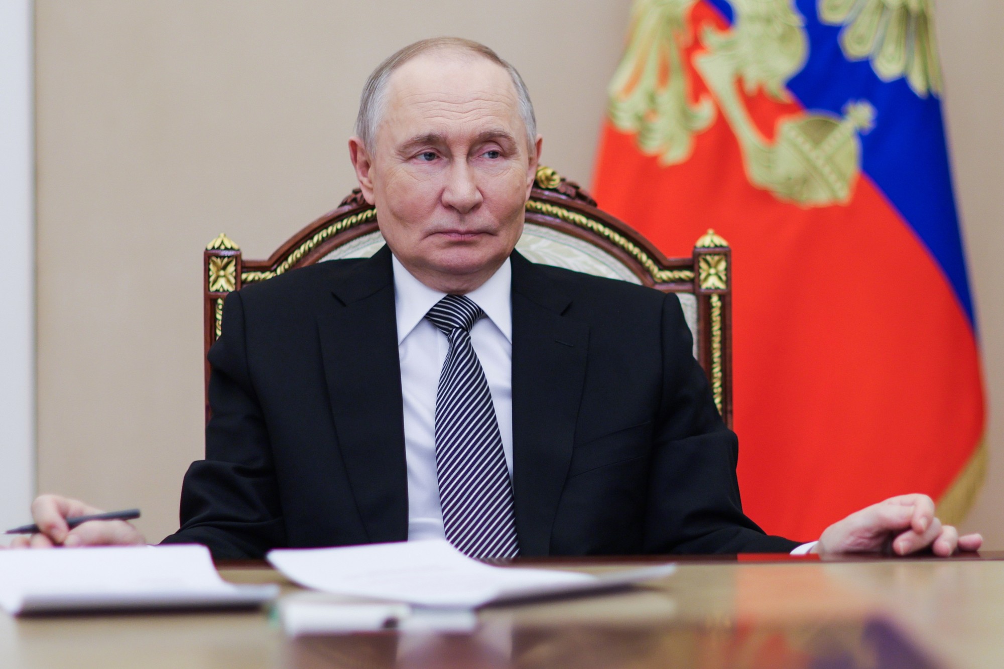 Ruský prezident Vladimir Putin. 