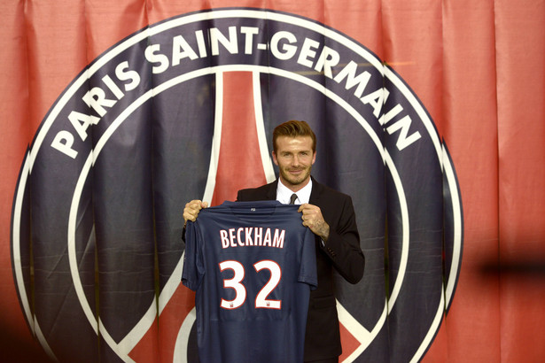 Liga francuska: David Beckham zawodnikiem Paris Saint-Germain