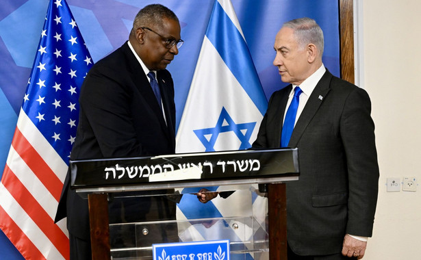 Lloyd Austin i Benjamin Netanyahu