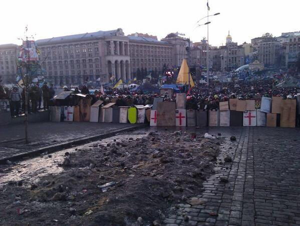 Barykada na Euromajdanie