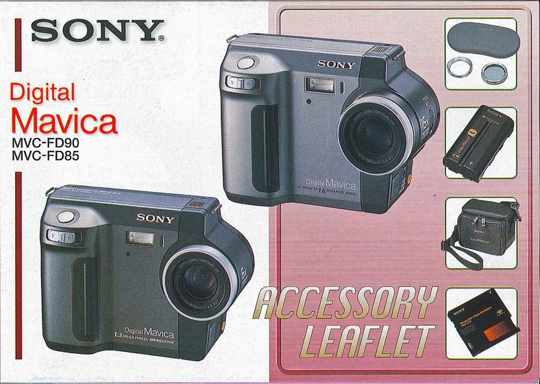 Sony Mavica - informacja z broszury