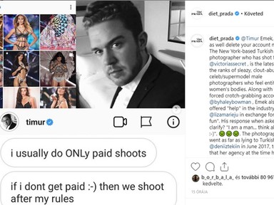Szexuális visszaélés: most a Victoria´s Secret fotósa bukott le