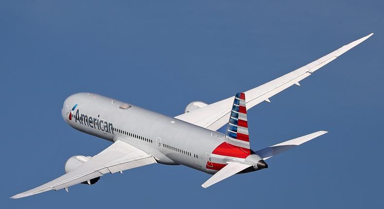An American Airlines Boeing 787-9.JanValls/Urbanandsport /NurPhoto via Getty Images