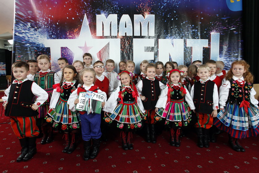 Mali Piotrkowianie na castingu do "Mam Talent"