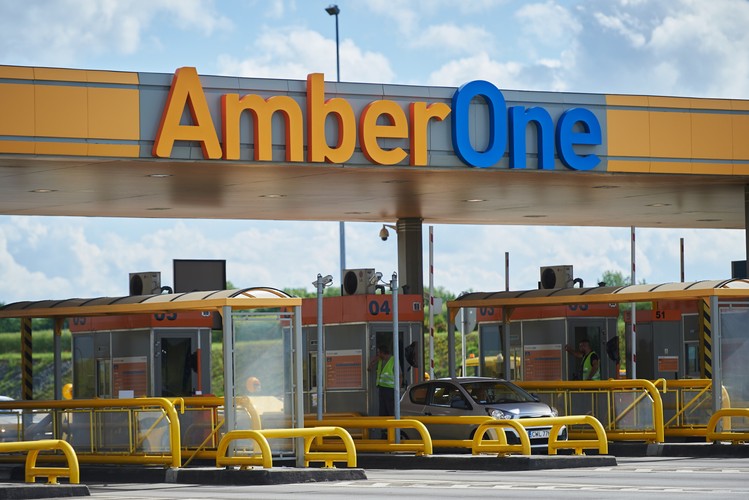 Otwarte bramki na autostradzie A1 w Rusocinie