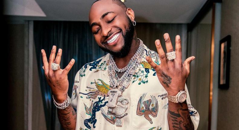 Nigerian music star Davido [Instagram/Davido]