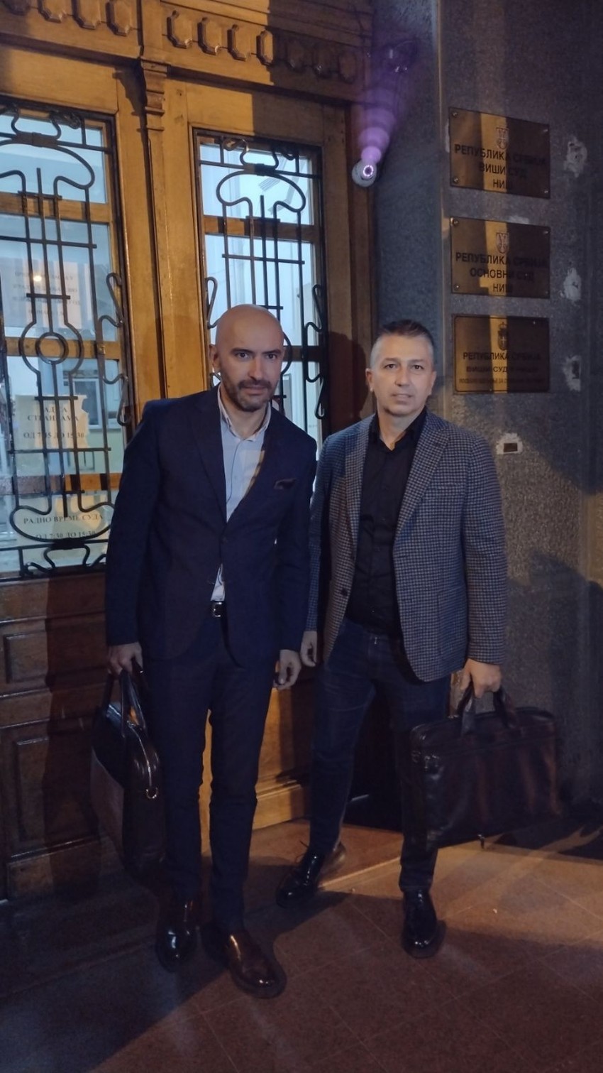 Andrija i Mladen Magdelinić, koji zastupaju A.M. i K.M