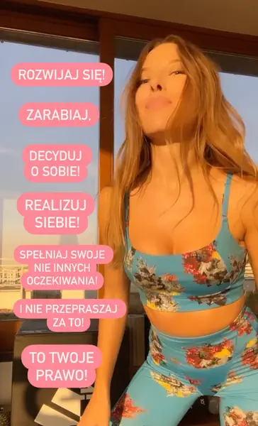 Ewa Chodakowska reaguje na krytykę / Instagram @chodakowskaewa