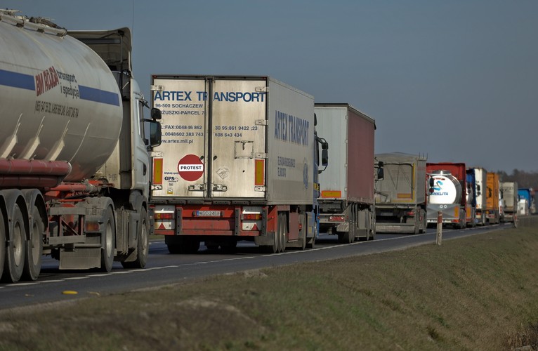 Protest przewoźników