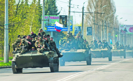 Separatyści przejęli ukraińskie transportery opancerzone