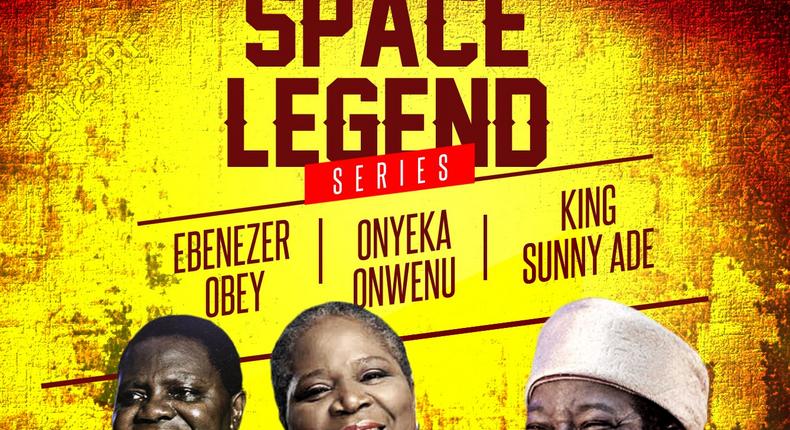 King Sunny Ade, Onyeka Onwenu, Ebenezer Obey and Timi Dakolo 