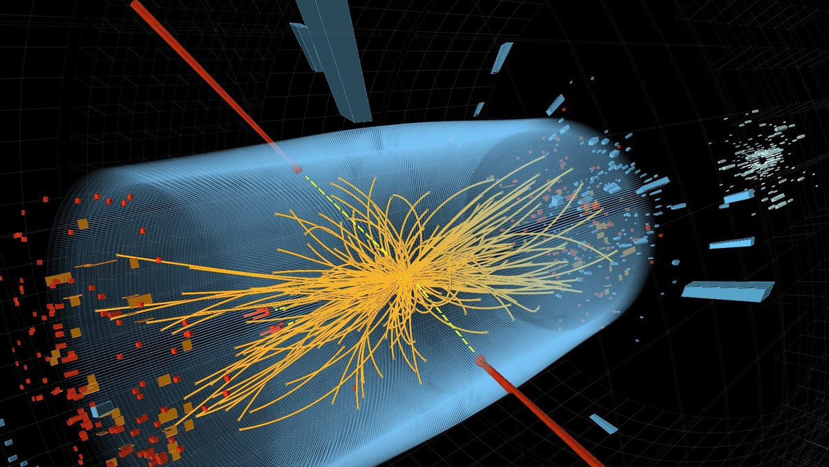 Dane zebrane przez Wielki Zderzacz Hadronów (LHC) wskazują, że odkryta została nowa cząstka — przewidywany przez teoretyków bozon Higgsa. — Panie i panowie, chyba go mamy, prawda? — powiedział na konferencji w Genewie dyrektor CERN Rolf Heuer. Zeb rał gromkie owacje. — Polowanie na "higgsa", to przedsięwzięcie naukowe o skali znacznie przekraczającej lot człowieka na Księżyc. To wielki dzień, a odkrycie nowej cząstki jest największym odkryciem od kilkudziesięciu lat — ocenił z kolei dyrektor NCBJ prof. Grzegorz Wrochna.