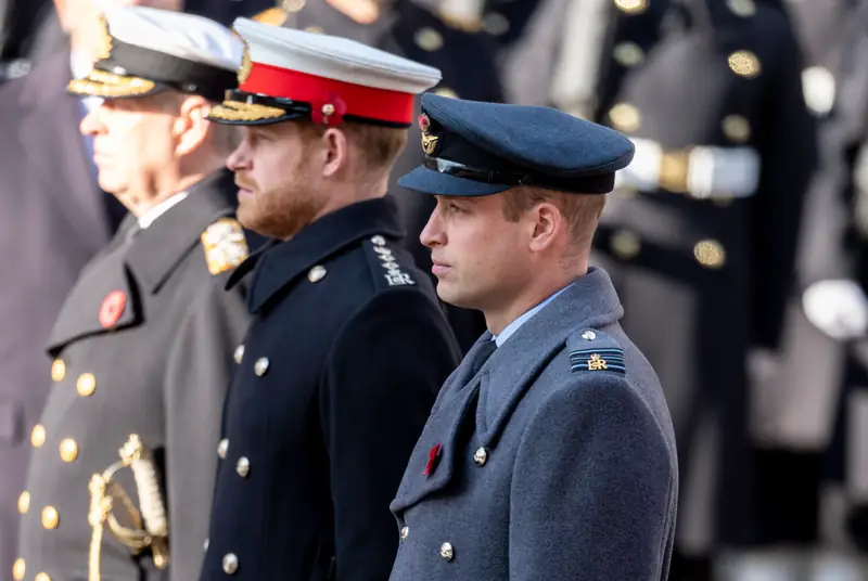 Książę William i książę Harry, 2019 r. / Mark Cuthbert / Contributor z GettyImages-1181354964