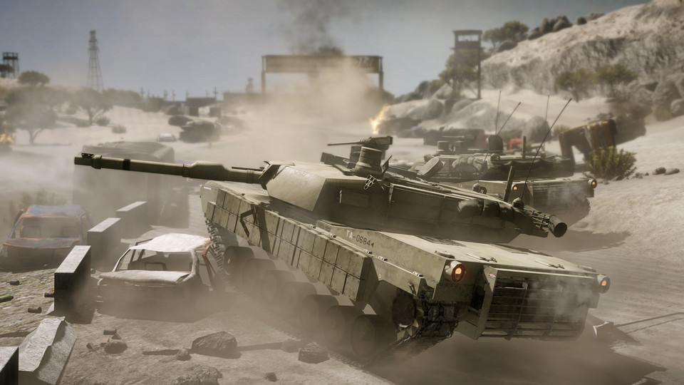 Kadr z gry "Battlefield: Bad Company 2"