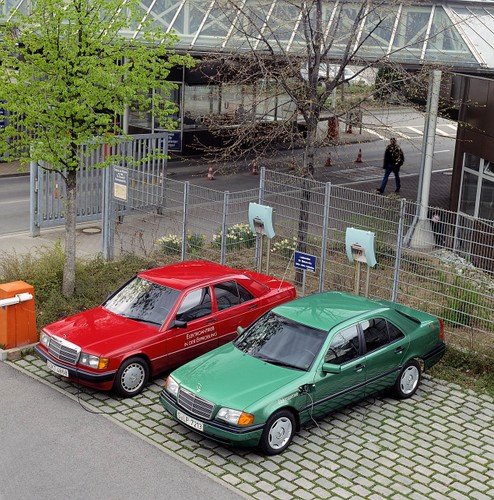 Elektryczne mercedesy 190