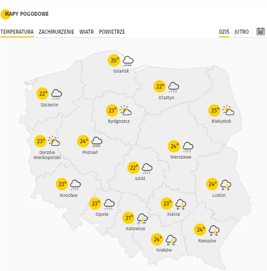 Pogoda W Polsce W Piatek 3 Lipca 2020 R Wiadomosci