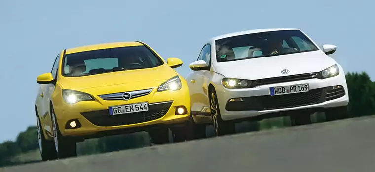 Klasowe starcie: Opel Astra GTC kontra Volkswagen Sciroco