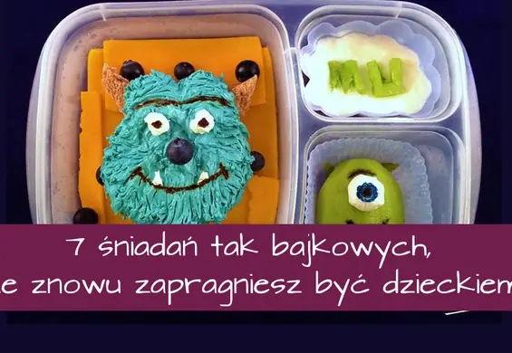 7 tak bajkowych śniadań, że znowu zapragniesz być dzieckiem. Kermit z jabłka, Chewbacca z masła orzechowego!