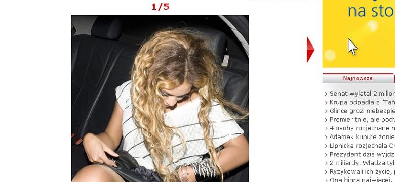 Bielizna Beyonce znów na pierwszym planie