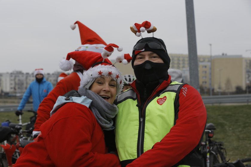 Mikołaje na rowerach 2018