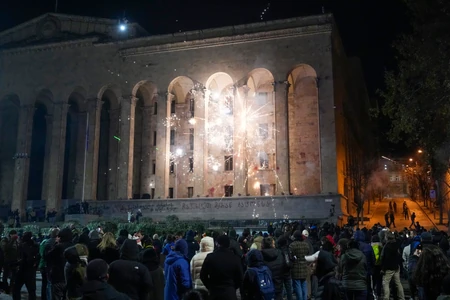 Protesti u Tbilisiju, Gruzija, 8. decembra