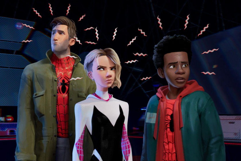 Kadr z nowego filmu o przygodach Spider-mana