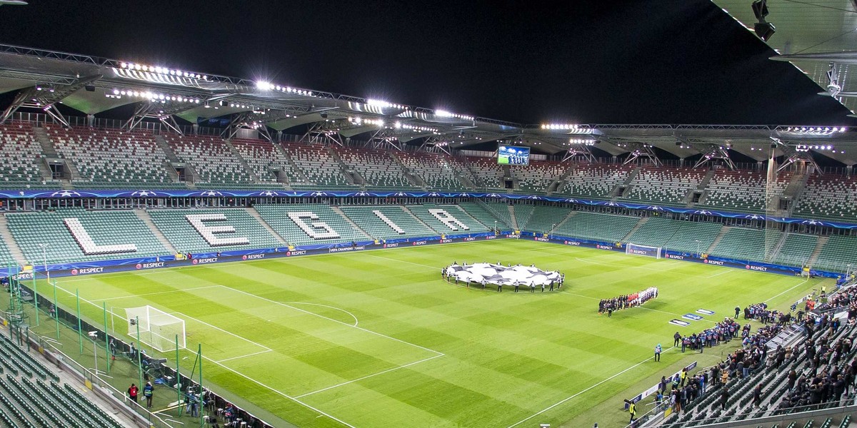 Szachtar Donieck zagra na stadionie Legii Warszawa swoje domowe mecze Ligi Mistrzów.