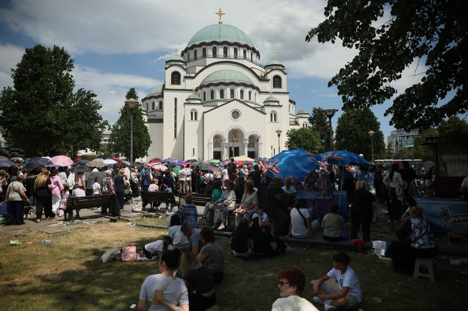 Hram Svetog Save: Ogromni redovi iz dana u dan 