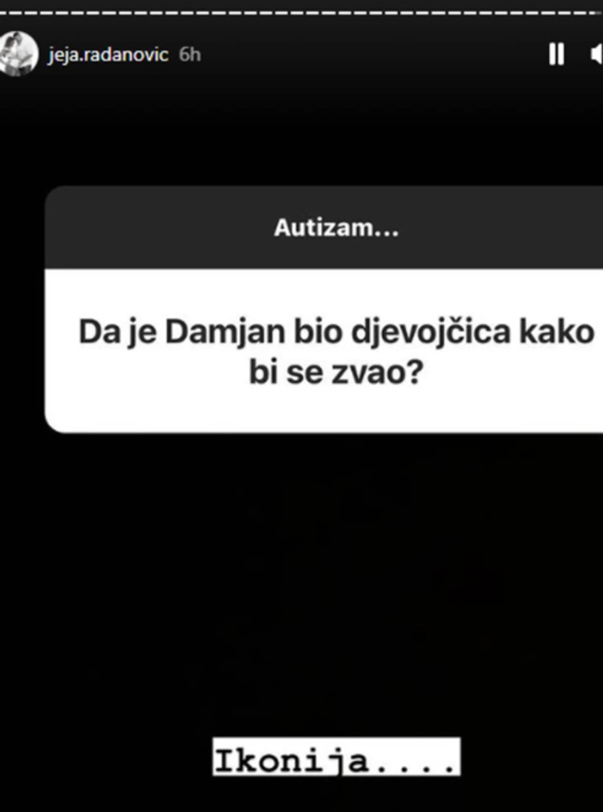 Jelena Radanović, objava