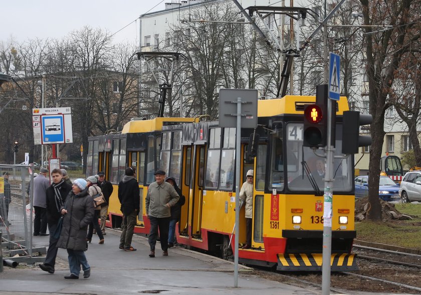 Tramwaje po Nowym Roku nie będą jeździły ul. Wołoską