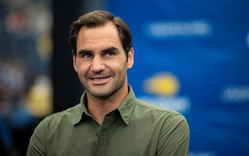 Roger Federer zaskoczył dwie nastolatki