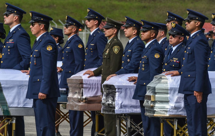 Ostatnie pożegnanie piłkarzy i działaczy Chapecoense