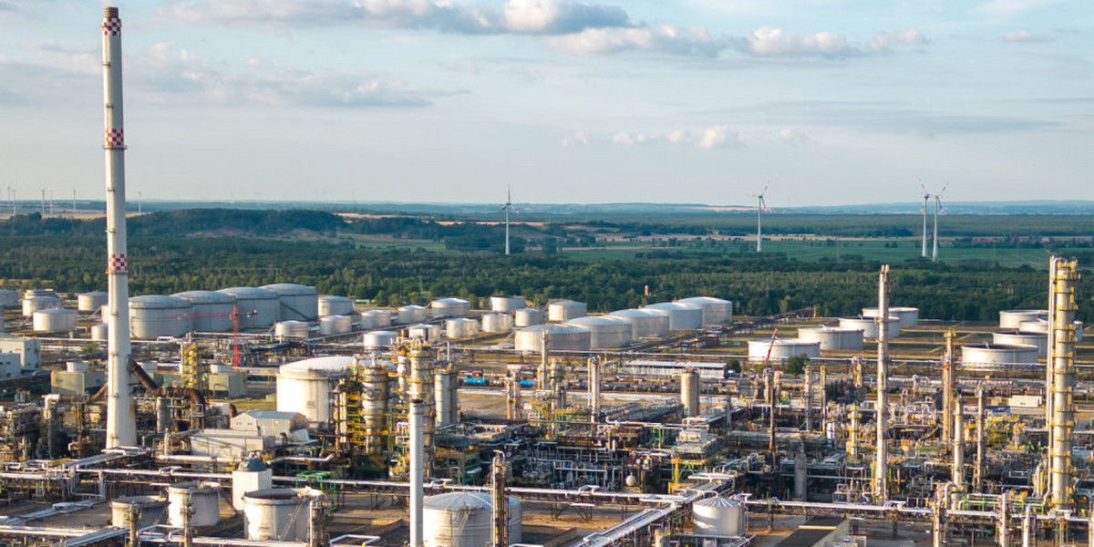 Niemiecka rafineria Schwedt otrzyma ropę naftową z Polski.