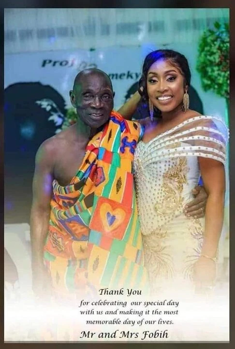 Ex Ghanaian MP, Dominic Fobih, 80, weds 27-year-old lady in 9th marriage | Pulse Ghana