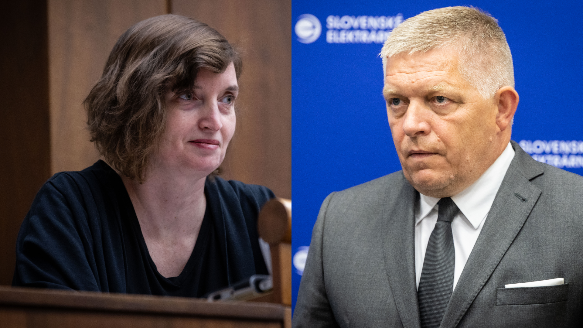 Poslankyňa Lucia Plaváková a premiér Robert Fico