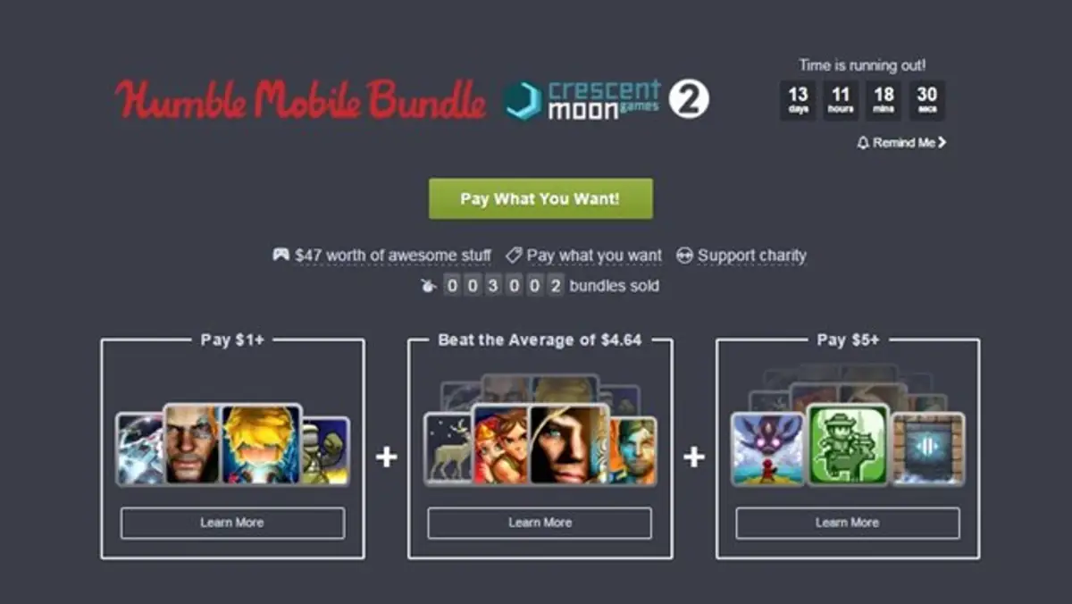 Humble Mobile Bundle - świetne gry mobilne za grosze