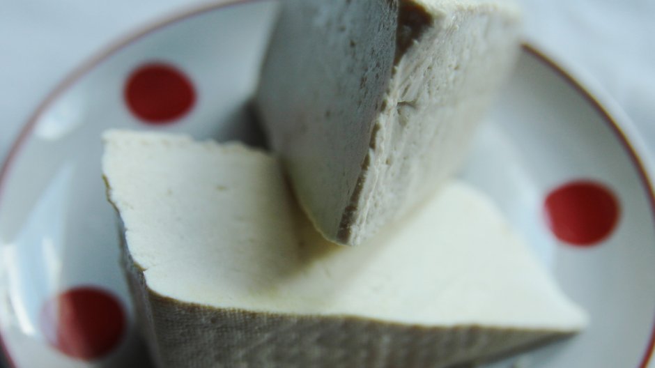 Kawałki tofu