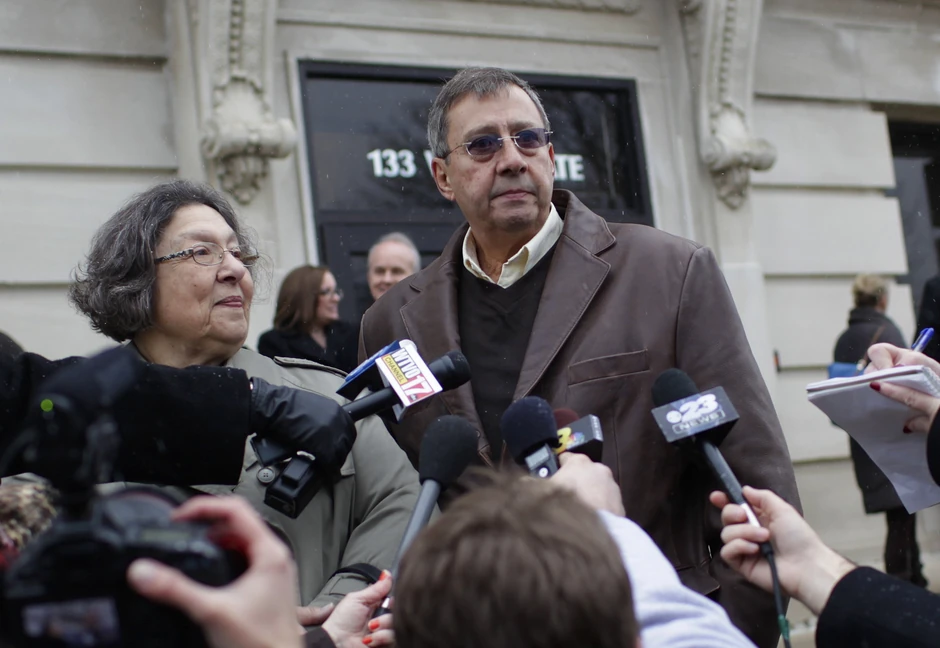 Brat i sestra Marije Ridalf, Pet Kvin i Čarls Ridalf, posle suđenja Džeku Mekalou