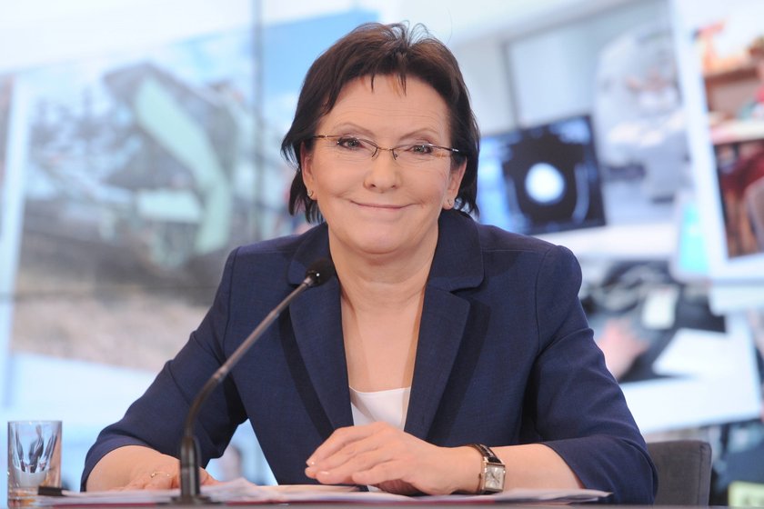 Ewa Kopacz ma nowe okulary