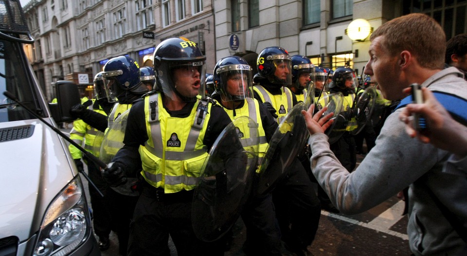 BRITAIN G20 SUMMIT PROTESTS IN LONDON