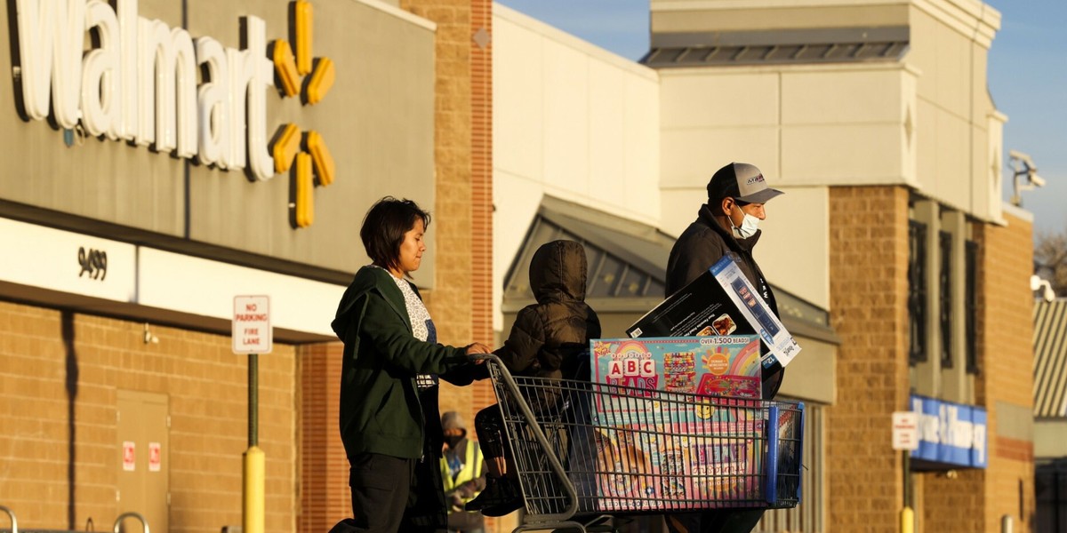 Walmart to bardzo popularna sieć w USA