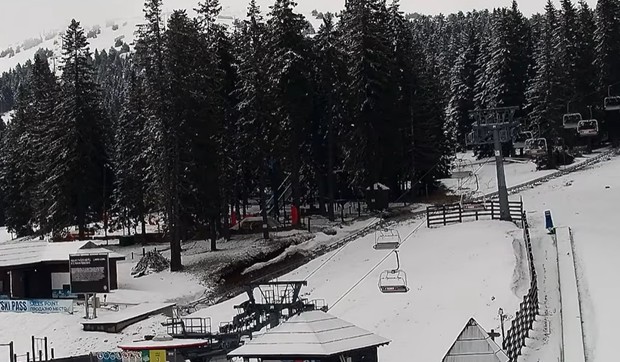 Sneg na Kopaoniku 22. aprila