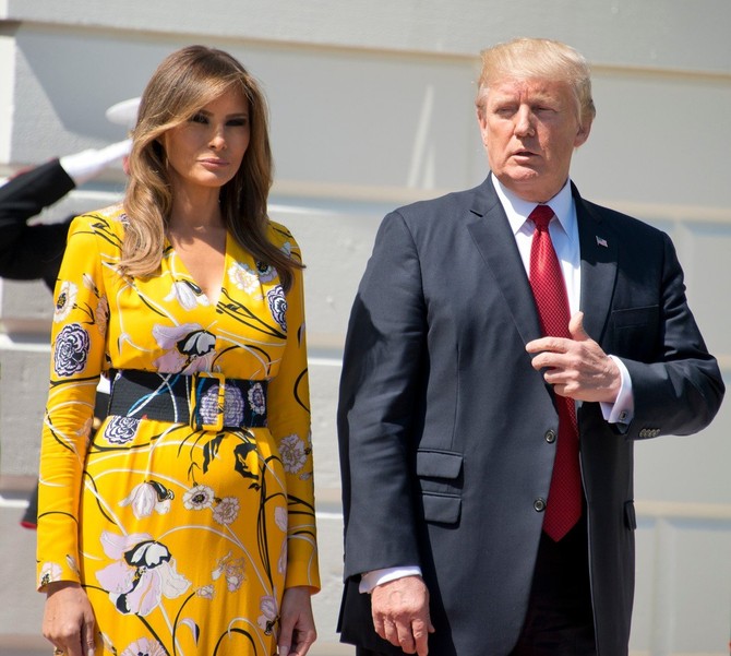 I Melanija pomnekad opusti stomačić